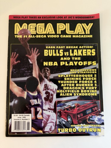 Mega play sega - mega, june