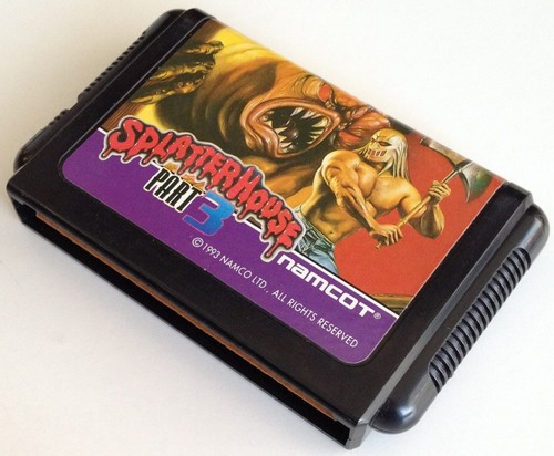 Megadrive splatterhouse ntsc - splatterhouse,