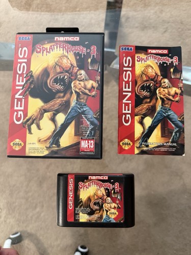 Splatterhouse cib sega - cib, (sega