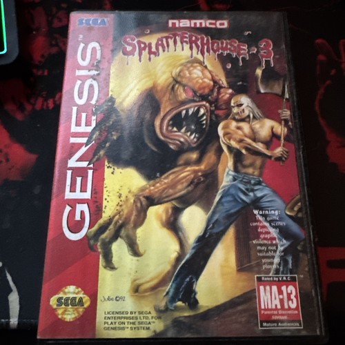 Cartuccia namco splatterhouse - cartuccia,