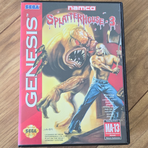 Cartuccia namco splatterhouse - cartuccia,